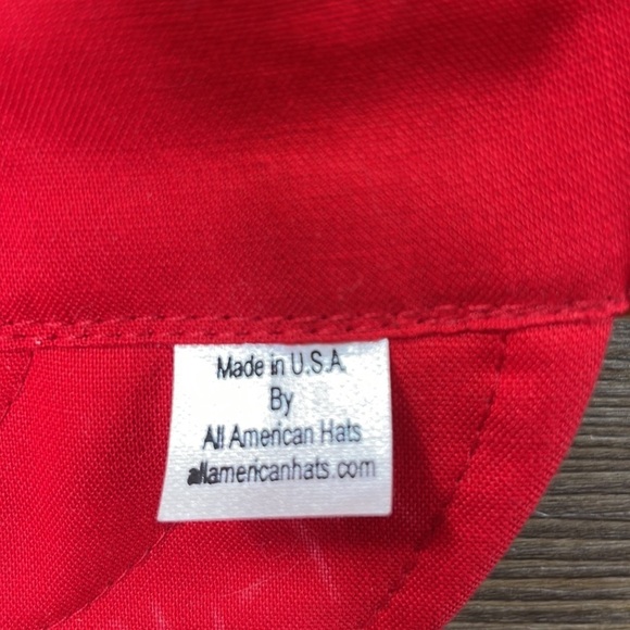 All American Pin Up Girl Biker Hat, made in USA, size Large - Picture 8 of 8